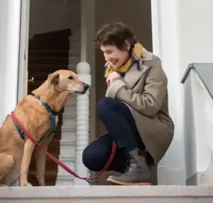 evelyn wilcek und hund